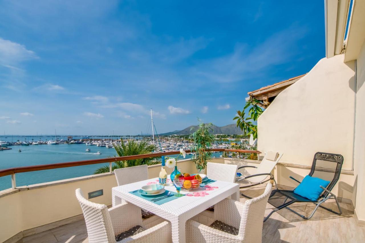 Ideal Property Mallorca - Blue Attic Beach อัลกูเดีย ภายนอก รูปภาพ