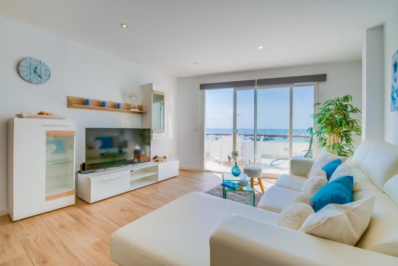 Ideal Property Mallorca - Blue Attic Beach อัลกูเดีย ภายนอก รูปภาพ